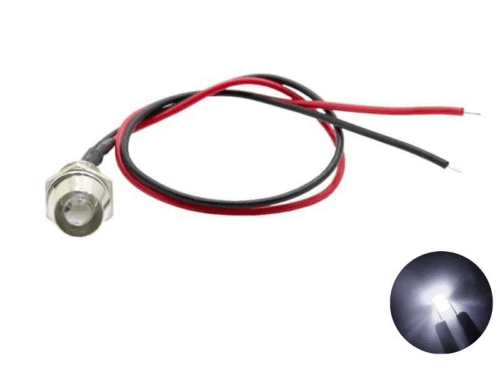 LED inbouw spot xenon wit 6000K 12 volt - 24 volt - interieur verlichting - Truckstyling artikel - EAN: 6090545981999