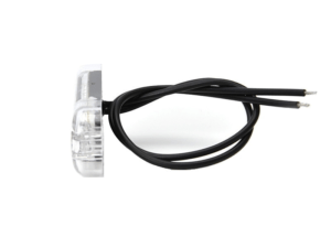 WAŚ LED marker lamp white with 3 LED's - suitable for 12 and 24 volt use - car, trailer, tractor, truck, camper and more - EAN: 5901323111549