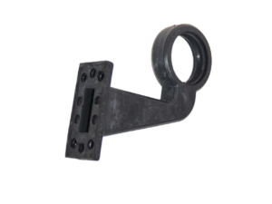 Gylle rubber montagevoet 195mm HAAKS - voor Deense breedtelamp - te gebruiken voor Gylle, Strands Viking LED en WAŚ - EAN: 7392847309075