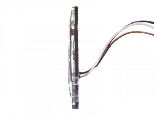 Ultradünner 3 LED Blitz ORANGE zur Aufputzmontage - flaches Modell für den Kühlergrill oder Heck Ihres PKW, LKW, Anhänger, Traktor und mehr - verwendbar für 12 & 24 Volt - EAN: 6090429260226