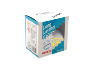Poppy Grace Mate Jasmijn - luchtverfrisser voor auto, vrachtwagen, kantoor, woonkamer, slaapkamer en meer - long lasting smell van minimaal 3 maanden - EAN: 8719689706005