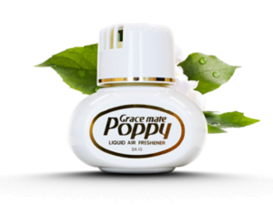 Poppy Grace Mate Jasmijn - luchtverfrisser voor auto, vrachtwagen, kantoor, woonkamer, slaapkamer en meer - long lasting smell van minimaal 3 maanden - EAN: 8719689706005