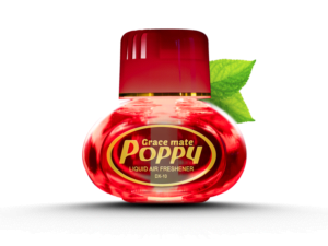 Poppy Grace Mate Cherry - luchtverfrisser voor auto, vrachtwagen, kantoor, woonkamer, slaapkamer en meer - long lasting smell van minimaal 3 maanden - EAN: 8719689706029