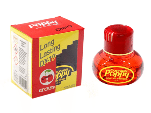 Poppy Grace Mate Cherry - luchtverfrisser voor auto, vrachtwagen, kantoor, woonkamer, slaapkamer en meer - long lasting smell van minimaal 3 maanden - EAN: 8719689706029