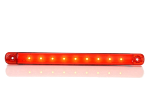 WAS LED markeringslamp groot model - derde remlicht auto, vrachtwagen, aanhanger, trailer, camper of caravan voor 12 volt en 24 volt EAN: 5901323111716