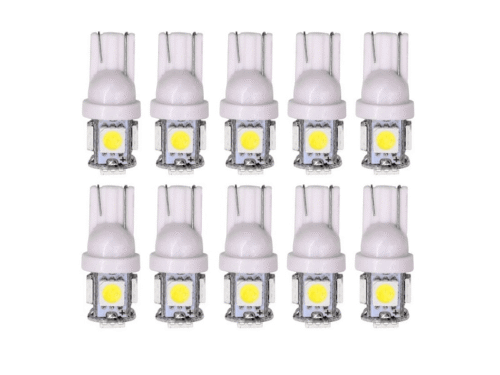 T10 led lamp helder wit 24V - voordeelverpakking 10 stuks - voor 24 volt gebruik - EAN: 6090536944941