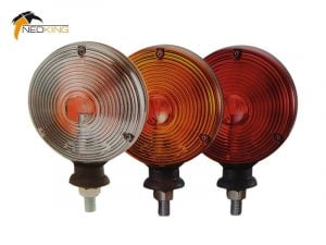Nedking spiegellamp oranje glas - Hella PABLO uitvoering - hulpknipperlicht - EAN: 6090431980976
