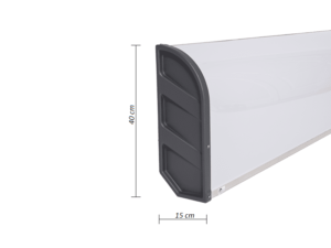 Abmessungen LED Leuchtkasten Nedking - ADL839358 - EAN: 7323030183301