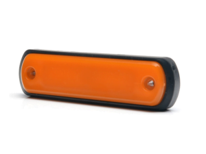WAŚ W189N NEON marker light orange - suitable for 12 and 24 volt use - to be mounted on your car, truck, trailer, trailer, camper, caravan and more - EAN: 5903098997823