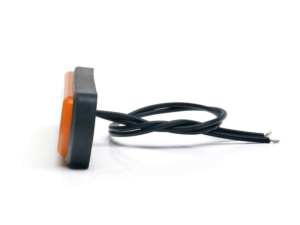 WAŚ W189N NEON marker light orange - suitable for 12 and 24 volt use - to be mounted on your car, truck, trailer, trailer, camper, caravan and more - EAN: 5903098997823
