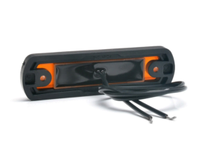 WAŚ W189N NEON marker light orange - suitable for 12 and 24 volt use - to be mounted on your car, truck, trailer, trailer, camper, caravan and more - EAN: 5903098997823
