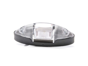 WAŚ W107 LED Markierungsleuchte - verwendbar für PKW, Wohnmobil, LKW, Anhänger, Traktor und mehr - funktioniert mit 12 und 24 Volt - EAN: 5901323119576
