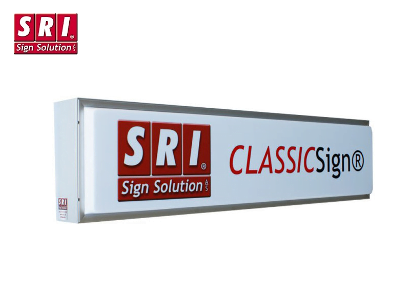 SRI LED lichtbak 130x30 cm - oldskool LED lichtbak van Deense kwaliteit - geschikt voor 24 volt gebruik