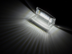 Nedking LED Doppelbrenner weiß - bestückt mit 8 LEDs - nur für 24 Volt Einsatz geeignet - LKW- und Anhängerbeleuchtung - EAN: 6090428693605