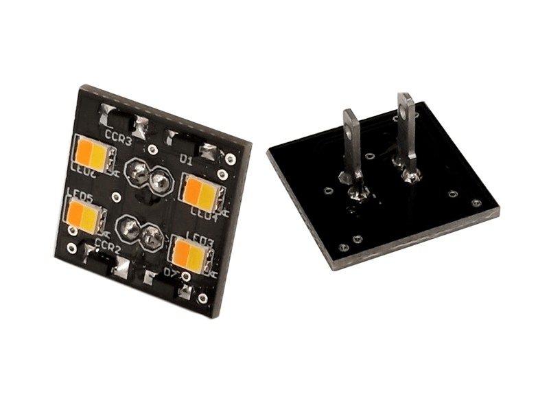 MTRS type 5 toplamp DUAL COLOR - lamp voor Volvo vrachtwagen met geïntegreerde verstraler in het dak lampgaten - schakelbaar tussen ORANJE en WIT - Matronics nummer 240770-AMCW - EAN:
