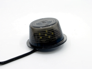 Gylle LED unit Black Line RED - LED module suitable for Danish width lamp - works on 12 and 24 volts - EAN: 7392847317964