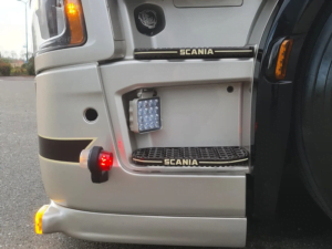 Scania truck with Strands LED work lamp 25W - EAN: 7323030171834