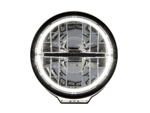 WAŚ W116 full LED verstraler met LED stadslicht RING voor 12 & 24 volt gebruik - EAN: 5901323125232