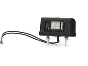 WAŚ W52 LED kenteken lamp - nummerplaat verlichting voor 12 & 24 volt - geschikt voor auto, aanhanger, tractor, camper, caravan, vrachtwagen en meer - EAN: 5907465122375