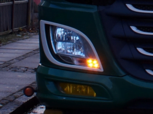 DAF 106 LED dagrijverlichting oranje - voor DAF XF en CF - euro 6 model - bouwjaar 2017+ - DAF LED DRL unit - EAN: 7448156814813
