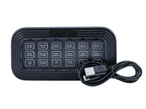 Strands Cruise Light afstandsbediening draadloos - remote control die geschikt is voor de CL Beacon bars van Strands - ontvanger heeft 6 inkomende poorten en kan maximaal 700w verdragen - EAN: 7350133815556