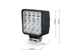 Swedstuff LED Arbeitsleuchte 48W - geeignet für 12 und 24 Volt - Lichtleistung von 3300 Lumen - EAN: 7323030004644