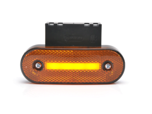 WAŚ W174 markeringslamp ORANJE - contourverlichting voor 12 en 24 volt gebruik - LED lamp met NEON look - voor auto, vrachtwagen, tractor, camper en meer - EAN: 5903098103576