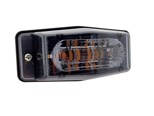 M-LED double burner SMOKE - FULL LED double burner with ORANGE - WHITE light that carries the ECE R148 and ECE R65 quality mark - double burner with LED flash for 12 and 24 volt use - M-LED ZM340