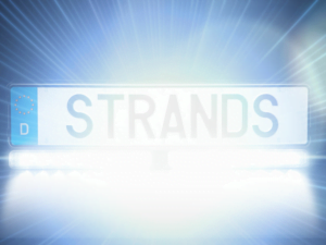 Strands NUUK E-LINE nummerplaat houder met ingebouwde DUO LED bar - werkt op 12 en 24 volt - geschikt voor auto, camper, vrachtwagen, tractor en meer - EAN: 7323030191689