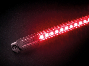 Strands Unity Interior light RED - LED strip Underglow 28cm - Strands 809227 - LED lighting for 12 and 24 volt use - suitable for indoors and outdoors with IP67 approval - can also be used as a LED interior lamp - EAN: 7350133813552