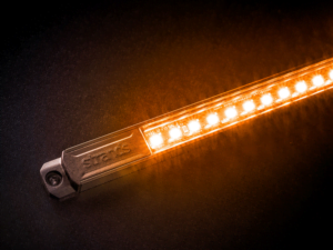 Strands Unity Interior light AMBER - LED strip Underglow 50cm - Strands 809270 - LED verlichting voor 12 en 24 volt gebruik - geschikt voor binnen en buiten met IP67 keuring - ook als interieur lamp te gebruiken - EAN: 7323030191603