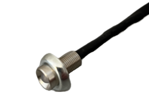 Mini LED spot ROOD 24V - 5 stuks - zwart- interieur lamp geschikt voor 24 volt gebruik - vrachtwagen / camper verlichting - inbouw spot voor sterrenhemel - cabine verlichting vrachtwagen