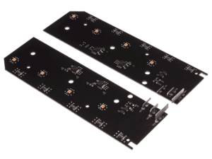 Scania Next Gen LED Tagfahrlicht für Halogenscheinwerfer – LED DRL-Einheit passend für Scania Next Gen-LKW ab 2016+ – ORANGE DRL-Einheit für den LKW – EAN: 6090429833888