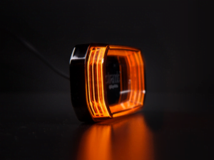 Strands FOR9T Scale position light orange - new model marker light supplied with 5.0 meter cable - easy installation guaranteed - for car, truck, camper, trailer and more - Strands 850452 - EAN: 7323030191719