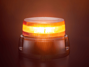 Strands Freedom Lighthouse XL - ORANJE - waarschuwingslamp met ECE R65 keurmerk - - Strands 800265-1 - Strands FREEDOM LIGHTHOUSE XL CLEAR LENS - geschikt voor 12 en 24 volt - EAN: 7323030171841