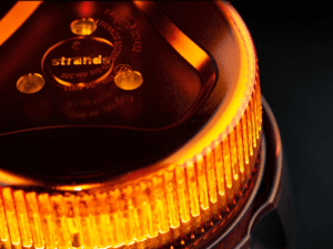 Strands Freedom Lighthouse XL – ORANGE – Warnleuchte mit ECE-R65-Gütezeichen – – Strands 800265 – Strands FREEDOM LIGHTHOUSE XL SURFACE MOUNT – geeignet für 12 und 24 Volt – EAN: 7323030001605