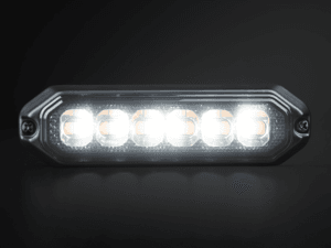 Strands Dark Knight 6 LED Blitz DUAL COLOR - Warnleuchte mit ECE R65 Gütezeichen - - Strands 850460 - Strands DARK KNIGHT STROBE LIGHT DUO 6 LED - geeignet für 12 und 24 Volt - EAN: 7323030192150