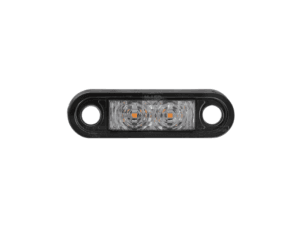 M-LED markeringslamp - helder wit - geschikt voor 12 en / of 24 volt gebruik - ZM397 - 2 LED punten