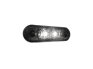 M-LED markeringslamp - helder wit - geschikt voor 12 en / of 24 volt gebruik - ZM397 - 2 LED punten