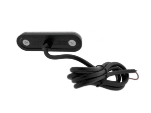 Geschikt voor vlakke montage- montage op ronde oppervlakken ook mogelijk - M-LED markeringslamp rood