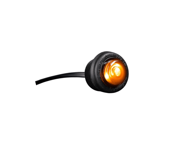 Freedom Black Raven Positionslicht - orange - geeignet für 12 und / oder 24 Volt Betrieb - Strands 800431 - getöntes Glas - EAN: 7323030192013