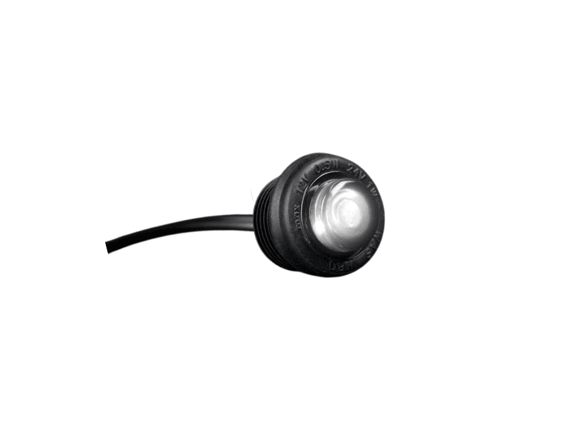 Freedom Black Raven positielicht - wit - geschikt voor 12 en / of 24 volt gebruik - Strands 800433 - smoke lens - EAN: 7323030192037