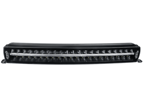 Strands Siberia XP LED bar DRC 22 inch - curved LED bar with 2 colors parking light YELLOW / WHITE which is suitable for 12 and / or 24 volt use - Strands 809431 - SIBERIA XP DRC LED BAR 22″ - EAN: 7323030192778