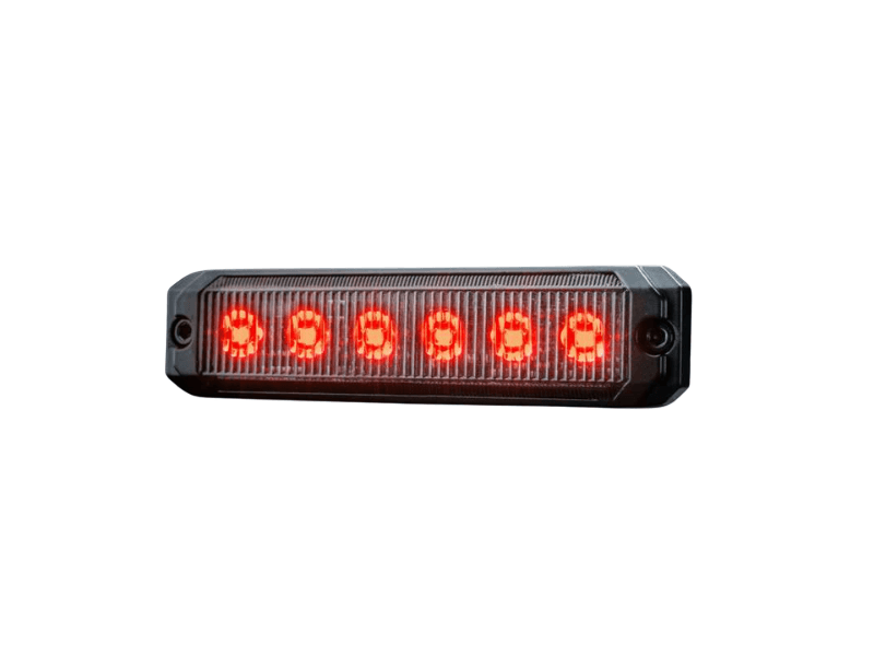 Dark Knight SM6 Positionsleuchte - rot - geeignet für 12 und / oder 24 Volt Betrieb - Strands 809513 - 6 LED Punkte - EAN: 7323030193164
