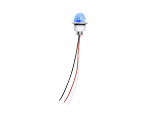 Nedking mini melon light blauw - 350219 - helder glas - diameter 38 mm - 12 & 24 volt - IP67