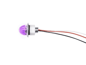 Nedking mini melon light paars - 350219 - helder glas - diameter 38 mm - 12 & 24 volt - IP67