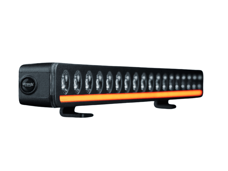 Strands 809452 - 11.000 Lumen - led-Leiste - Positionslicht weiß/orange - IP68, IP69K - ECE R148, ECE R149 - 12 & 24 Volt - Nuuk D-Line - 20"