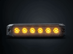 Dark Knight SM6 Positionsleuchte - orange - geeignet für 12 und / oder 24 Volt Betrieb - Strands 809512 - 6 LED Punkte - EAN: 7323030193157