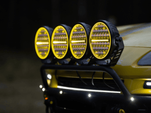 Siberia XP Driving Light 7 inch verstraler - tweekleurig standlicht - geschikt voor 12 en / of 24 volt gebruik - Strands 270985 - 16 LED punten - EAN: 7323030193294