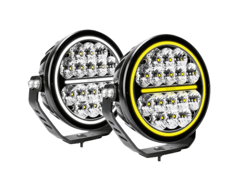 Siberia XP Driving Light 7 inch verstraler - tweekleurig standlicht - geschikt voor 12 en / of 24 volt gebruik - Strands 270985 - 16 LED punten - EAN: 7323030193294